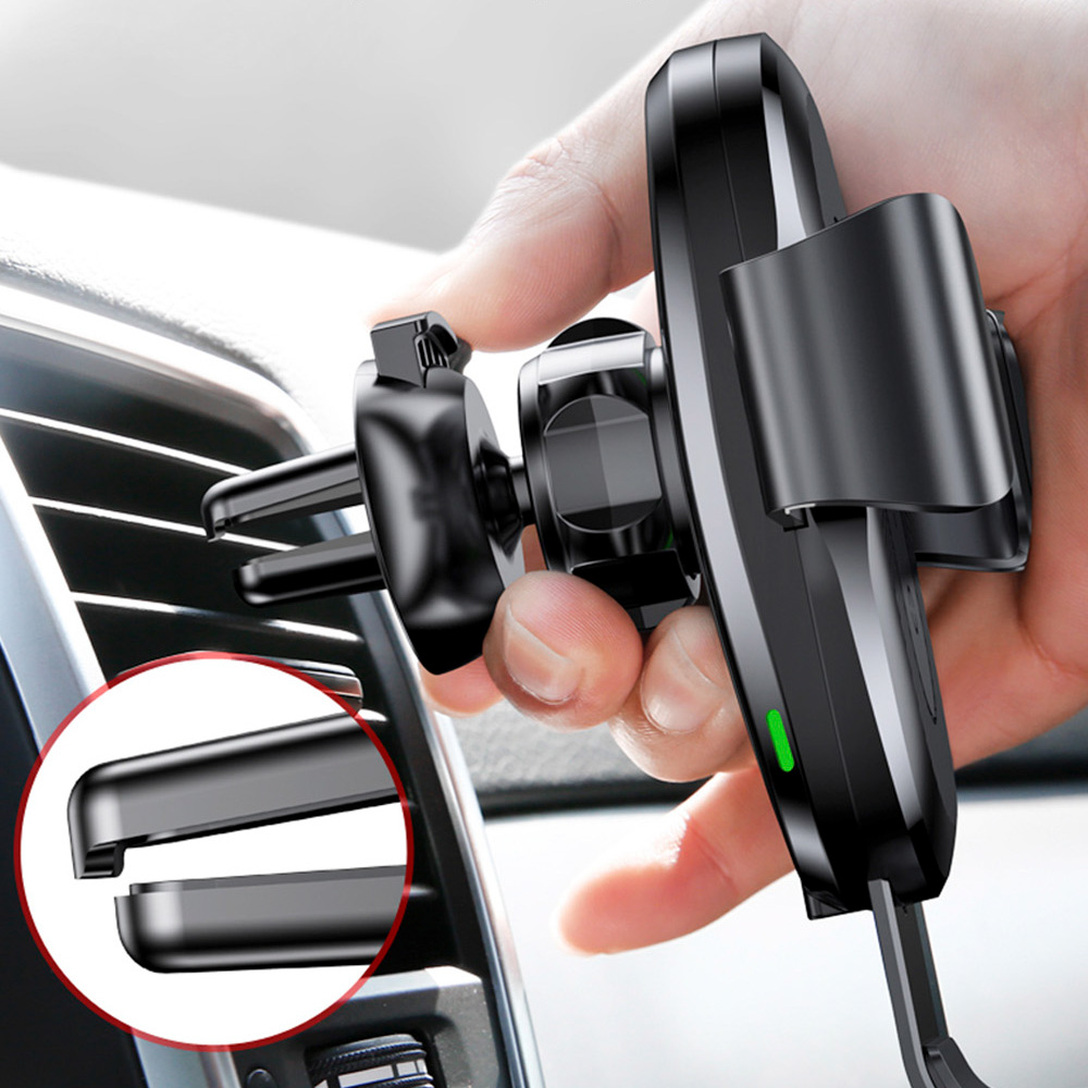Ładowarka bezprzewodowa, indukcyjna i uchwyt Baseus Osculum Type Gravity Car Mount Wireless Charger WYXL-01